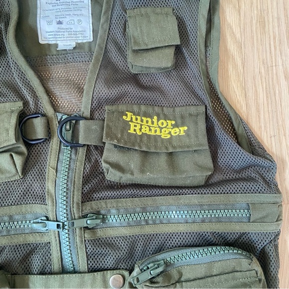 Junior Ranger Utility Vest Size Youth Small - Picture 2 of 5